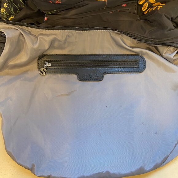 Desigual Floral Print Crossbody Bag With Multiple Zipper Compartments&Adjustable - Picture 4 of 16